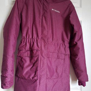 Columbia omni heat girls winter jacket size large